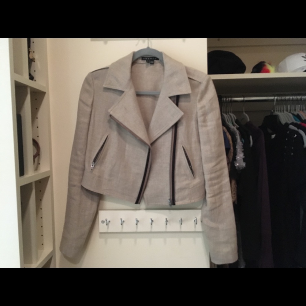 Theory linen blazer
